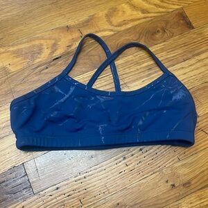 Beyond yoga sports bra size M blue